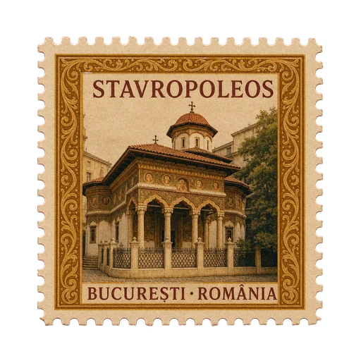 Timbru: Biserica Stavropoleos
