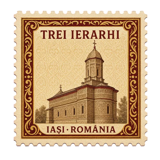 Timbru: Biserica „Trei Ierarhi”