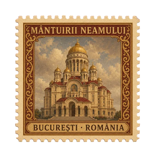 Timbru: Catedrala Mântuirii Neamului