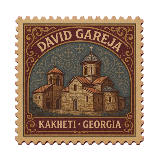 Ilustrație: Mănăstirea David Gareja