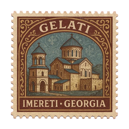 Ilustrație: Mănăstirea Gelati