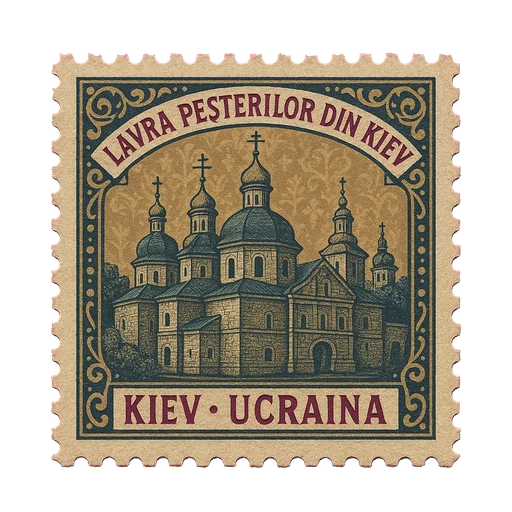 Ilustrație: Lavra Peșterilor din Kiev