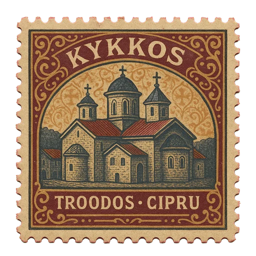 Ilustrație: Mănăstirea Kykkos