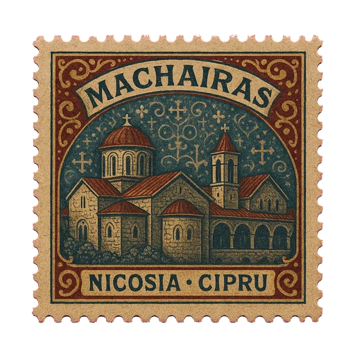 Ilustrație: Mănăstirea Machairas