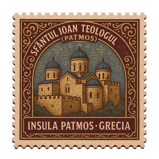 Ilustrație: Mănăstirea Sfântul Ioan Teologul (Patmos)