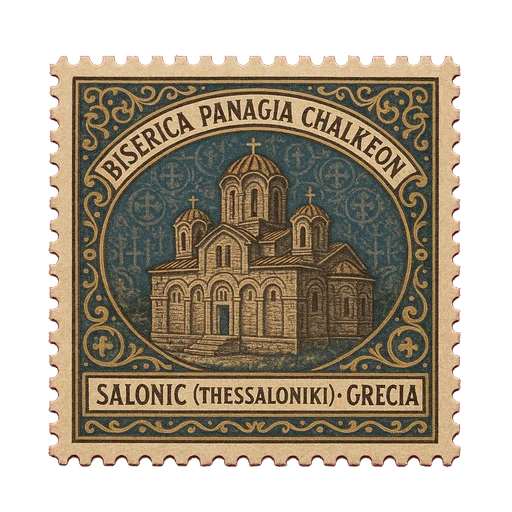 Ilustrație: Biserica Panagia Chalkeon (Salonic)