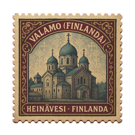 Ilustrație: Mănăstirea Valamo (Finlanda)