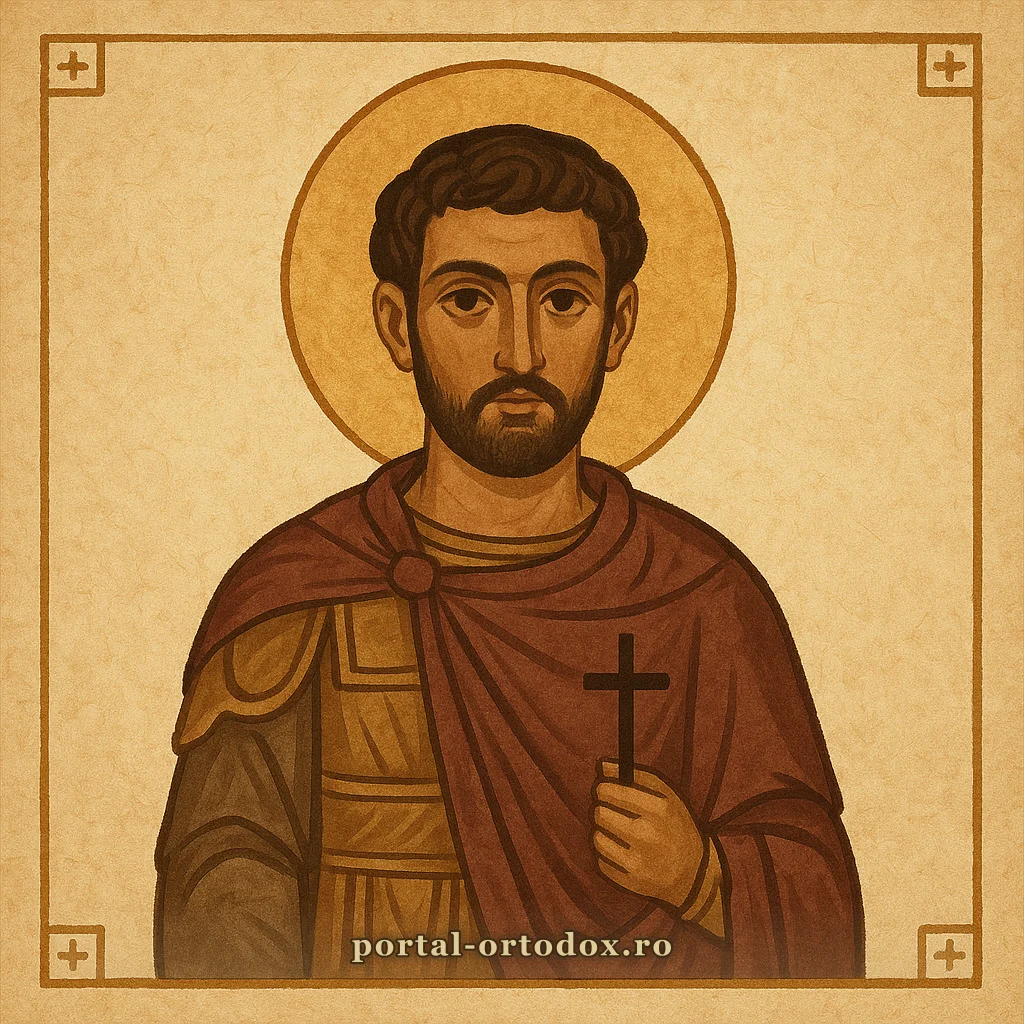 Portret ilustrat pentru Sfântul Mare Mucenic Dimitrie