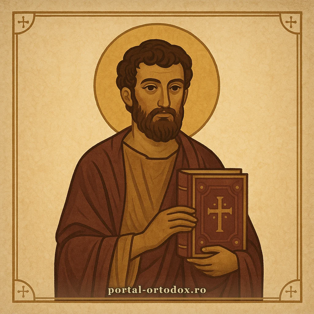 Portret ilustrat pentru Sf. Ap. și Ev. Marcu