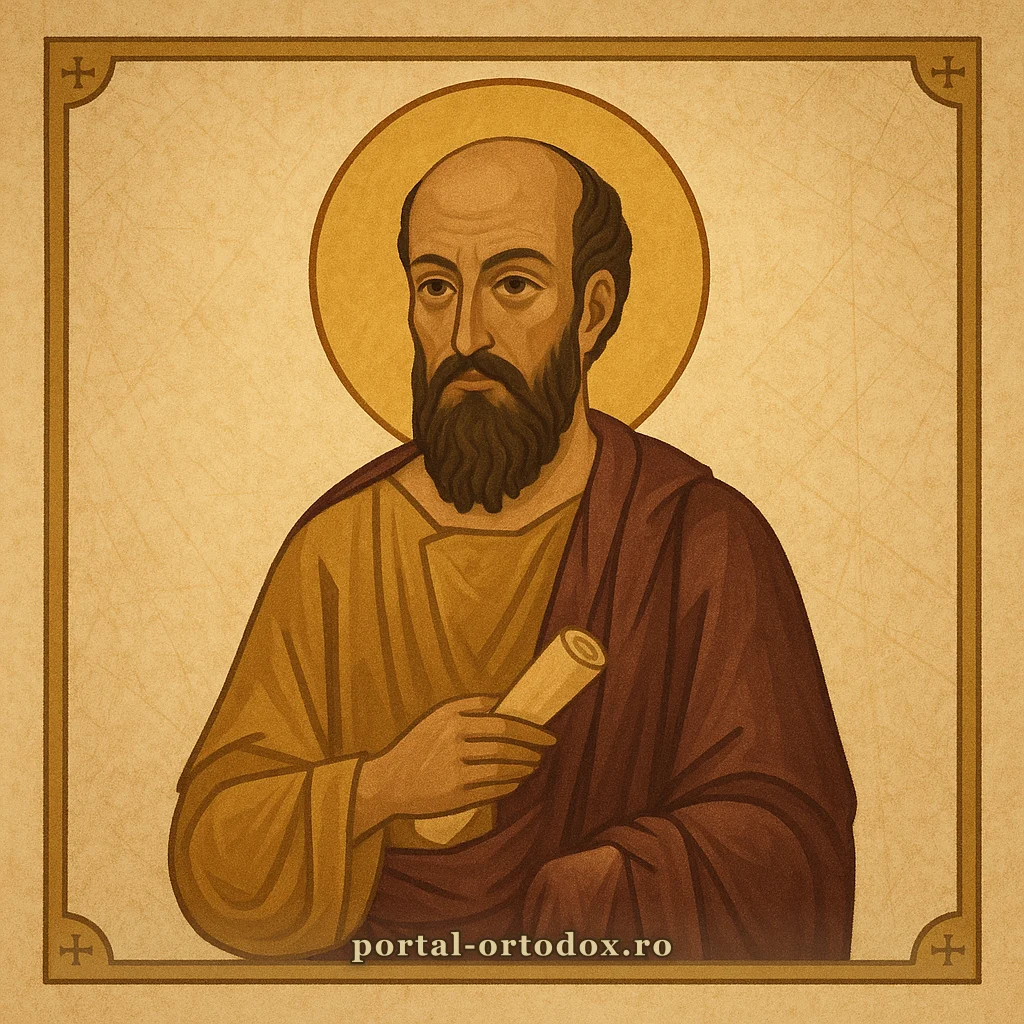 Portret ilustrat pentru Sf. Ier. Pavel Mărturisitorul